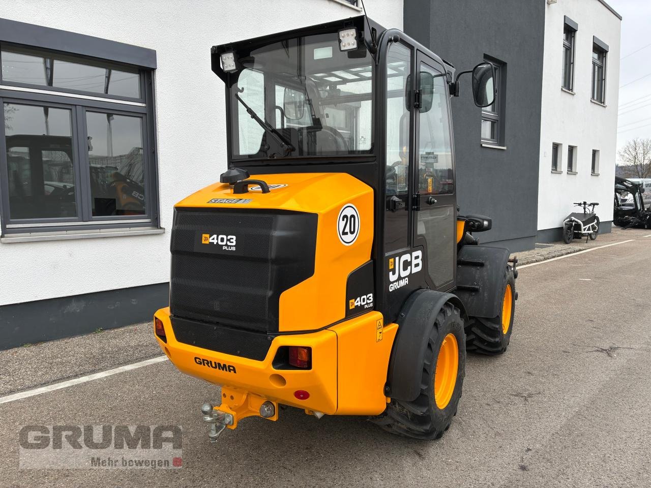 Hoflader del tipo JCB 403 PLUS AGRI HL, Neumaschine In Friedberg-Derching (Immagine 13)