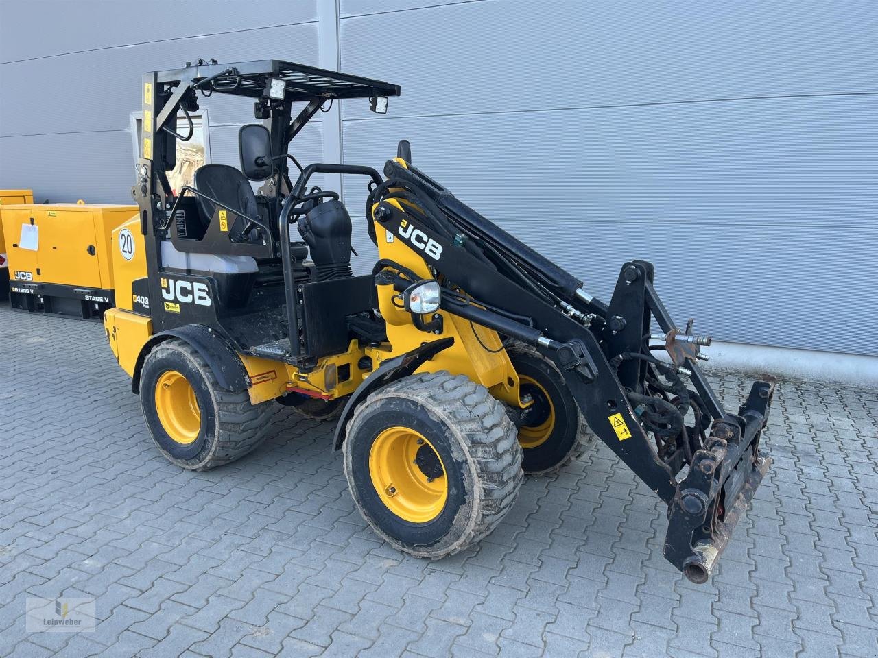 Hoflader typu JCB 403 PLUS Agri, Neumaschine v Neuhof - Dorfborn (Obrázek 1)