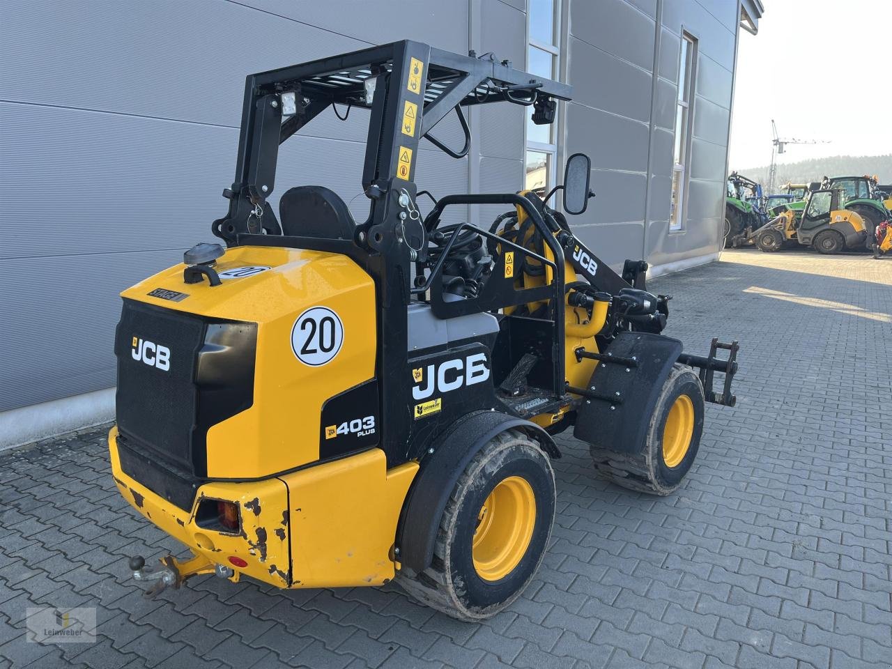 Hoflader typu JCB 403 PLUS Agri, Neumaschine v Neuhof - Dorfborn (Obrázek 3)
