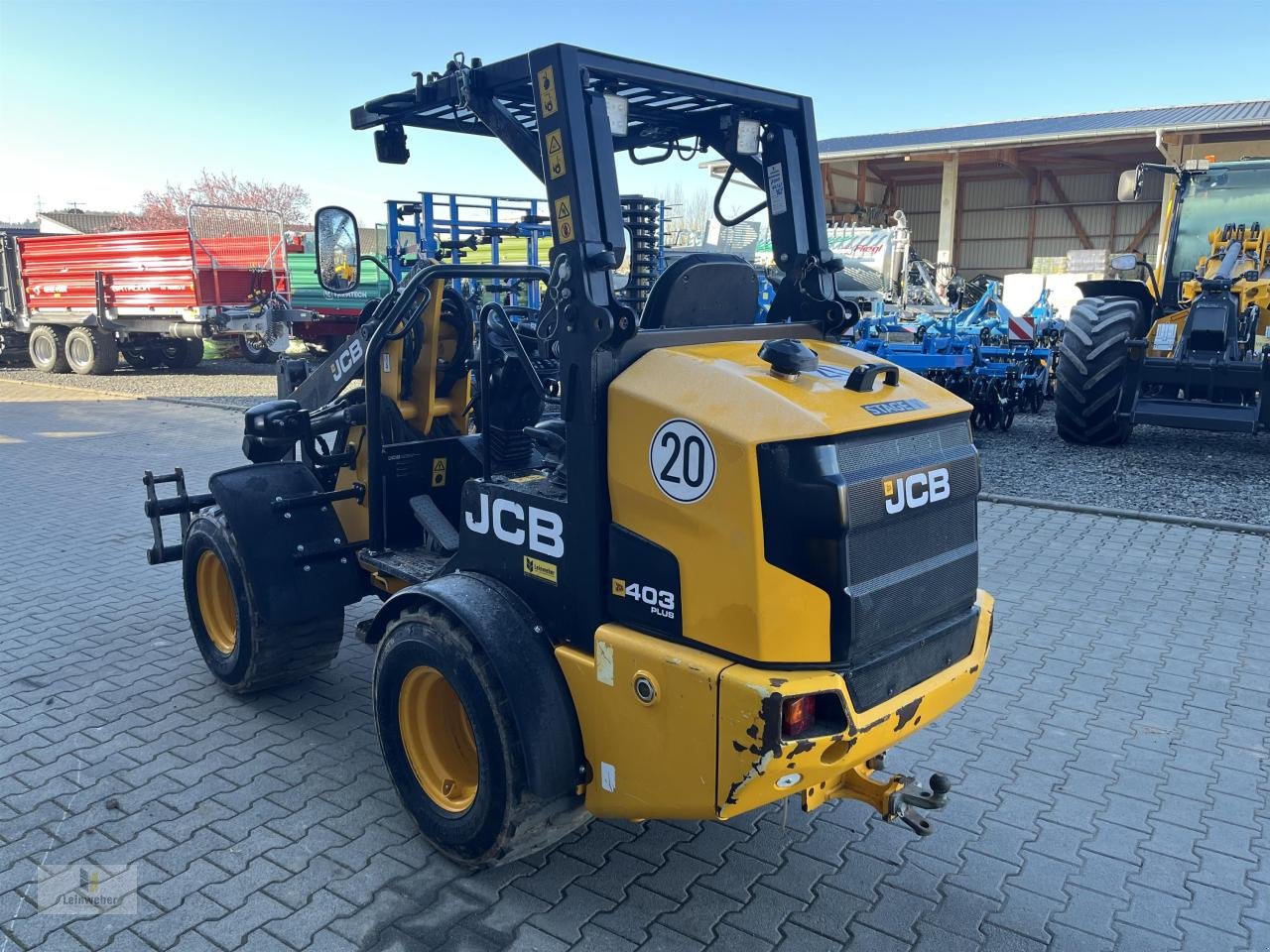 Hoflader typu JCB 403 PLUS Agri, Neumaschine v Neuhof - Dorfborn (Obrázek 4)