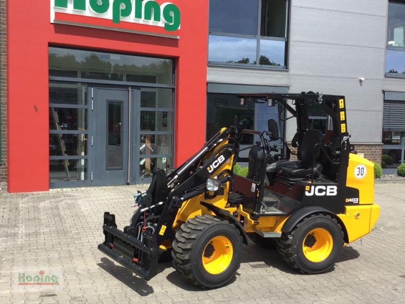 Hoflader a típus JCB 403 Plus Klappdach, Vorführmaschine ekkor: Bakum (Kép 1)