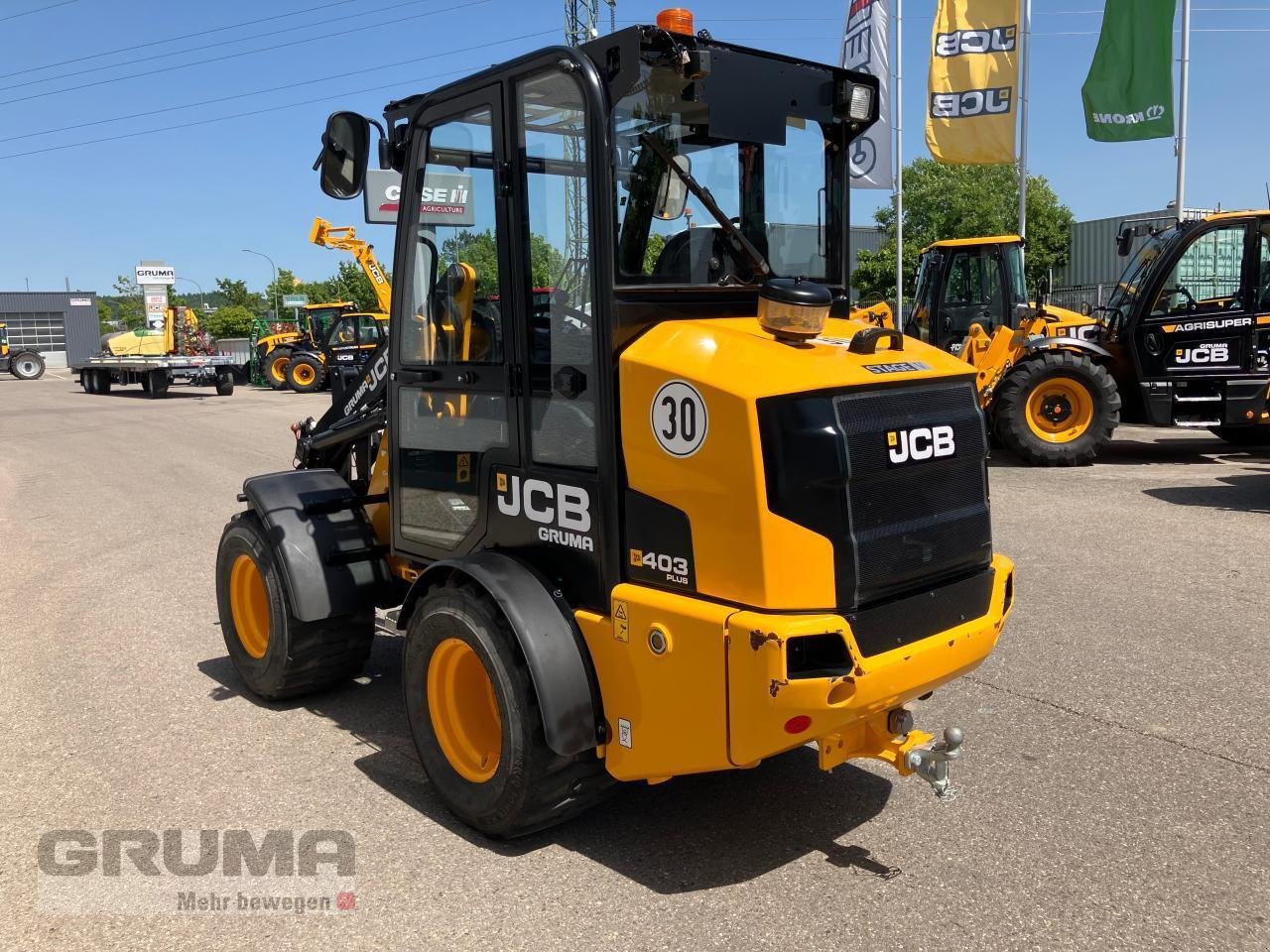 Hoflader a típus JCB 403 Plus, Gebrauchtmaschine ekkor: Friedberg-Derching (Kép 12)