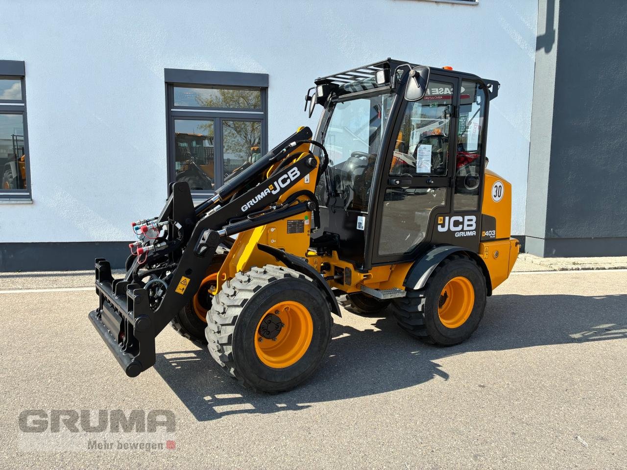 Hoflader Türe ait JCB 403 Plus, Gebrauchtmaschine içinde Friedberg-Derching (resim 1)