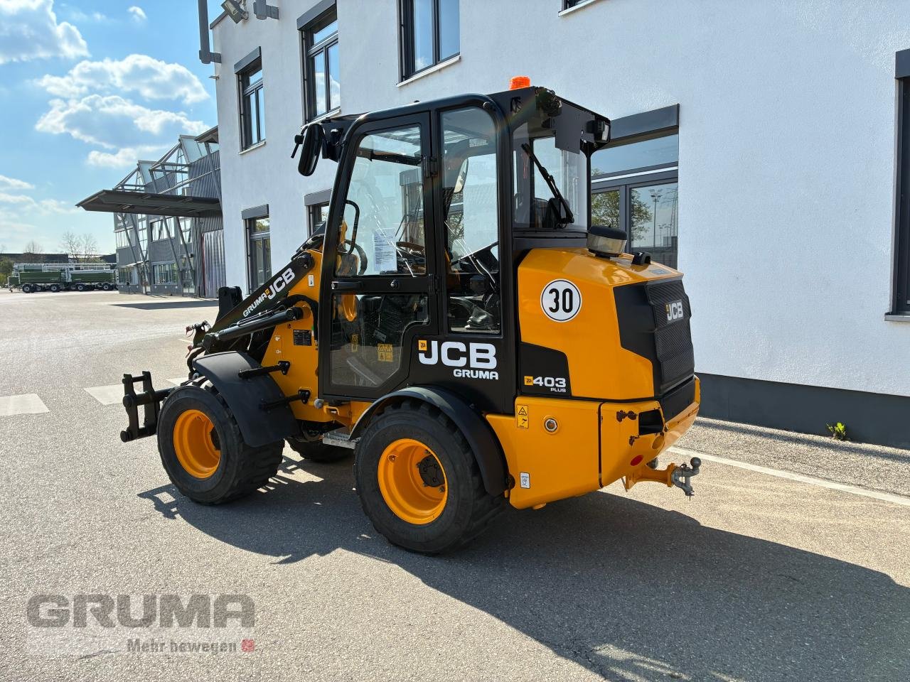 Hoflader Türe ait JCB 403 Plus, Gebrauchtmaschine içinde Friedberg-Derching (resim 5)