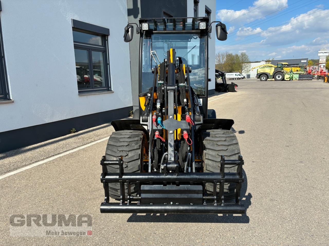 Hoflader Türe ait JCB 403 Plus, Gebrauchtmaschine içinde Friedberg-Derching (resim 8)