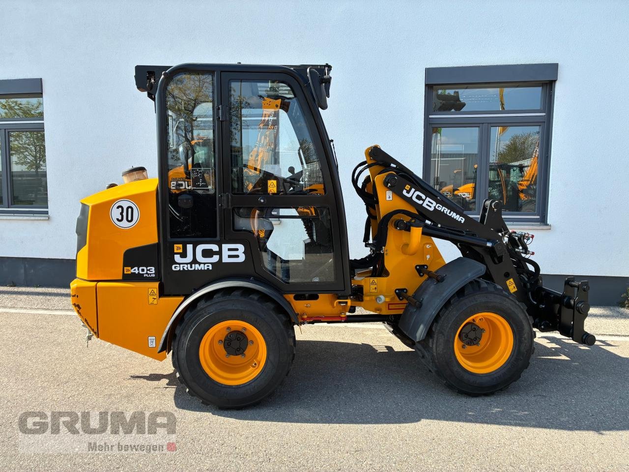 Hoflader Türe ait JCB 403 Plus, Gebrauchtmaschine içinde Friedberg-Derching (resim 13)