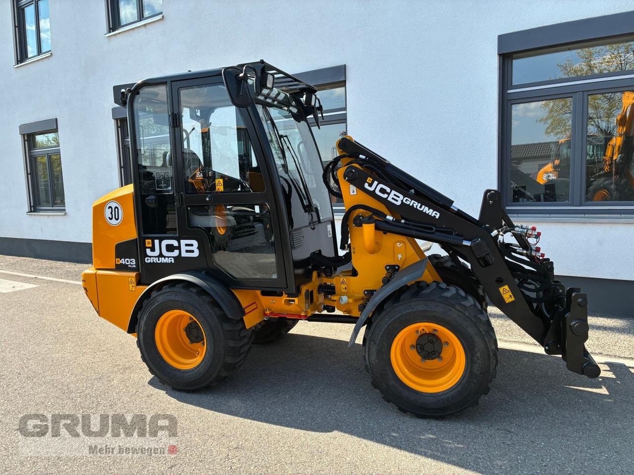 Hoflader Türe ait JCB 403 Plus, Gebrauchtmaschine içinde Friedberg-Derching (resim 14)