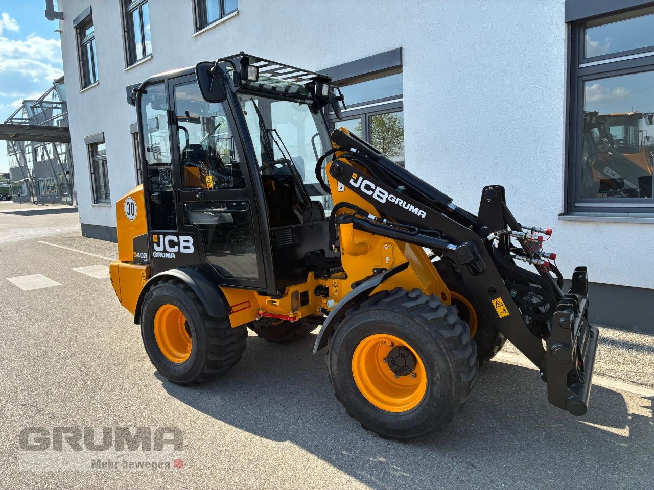 Hoflader Türe ait JCB 403 Plus, Gebrauchtmaschine içinde Friedberg-Derching (resim 15)
