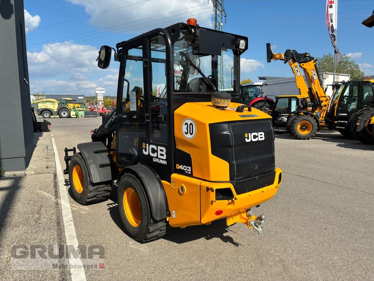 Hoflader Türe ait JCB 403 Plus, Gebrauchtmaschine içinde Friedberg-Derching (resim 18)