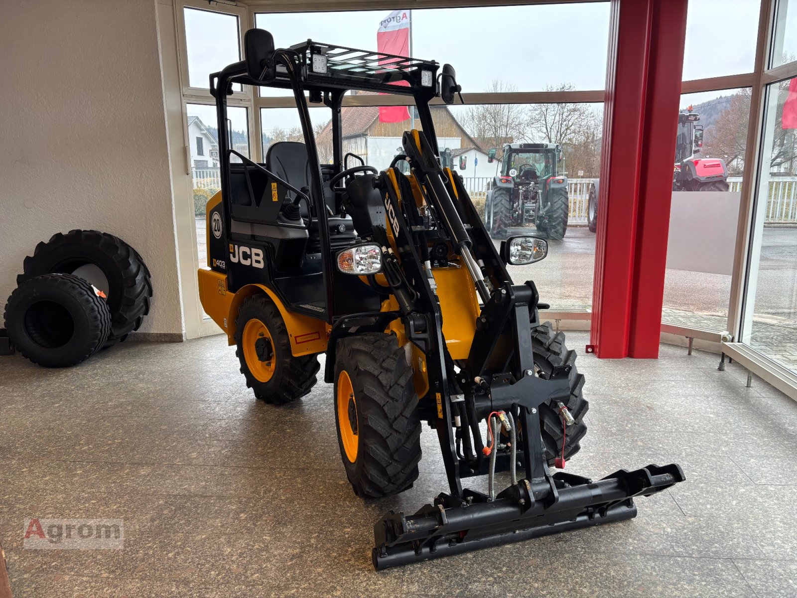 Hoflader типа JCB 403 Smart Power, Neumaschine в Gesingen (Фотография 1)