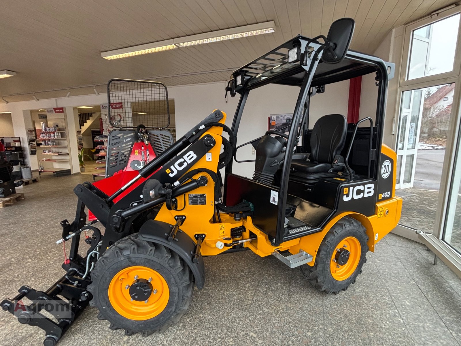 Hoflader типа JCB 403 Smart Power, Neumaschine в Gesingen (Фотография 2)
