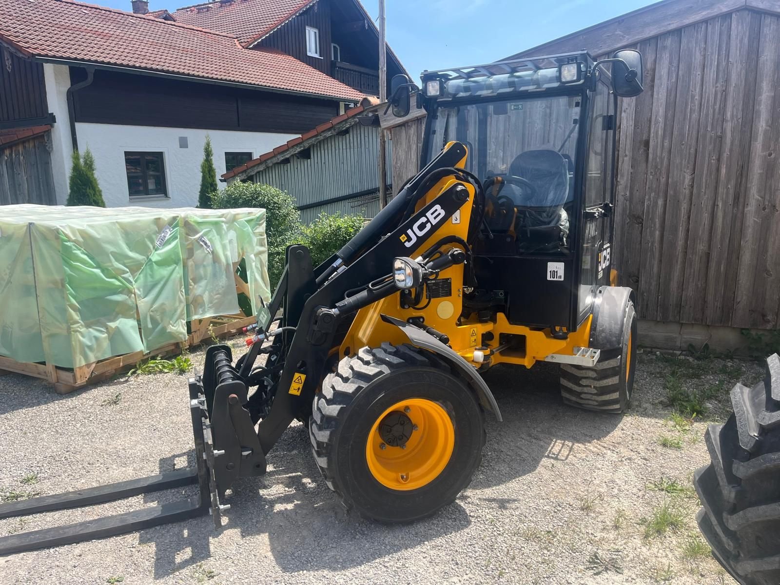 Hoflader tip JCB 403 Smart Power, Vorführmaschine in Epfach  (Poză 6)