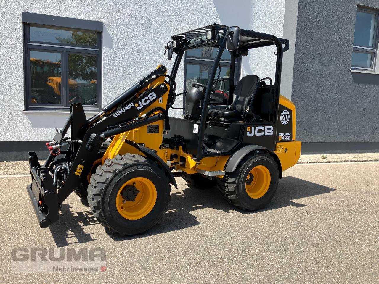 Hoflader typu JCB 403 Smart Power, Gebrauchtmaschine v Friedberg-Derching (Obrázek 1)