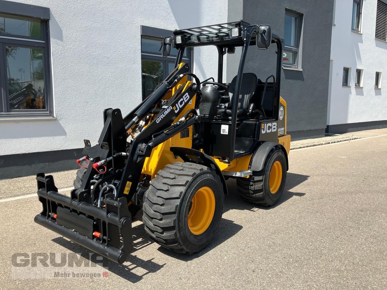 Hoflader typu JCB 403 Smart Power, Gebrauchtmaschine v Friedberg-Derching (Obrázek 2)