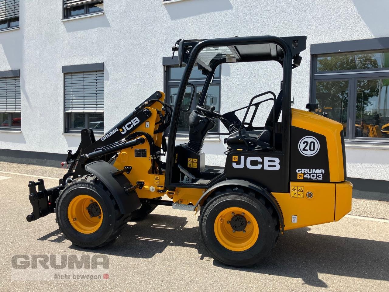 Hoflader typu JCB 403 Smart Power, Gebrauchtmaschine v Friedberg-Derching (Obrázek 3)