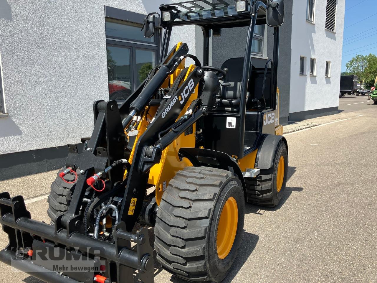 Hoflader typu JCB 403 Smart Power, Gebrauchtmaschine v Friedberg-Derching (Obrázek 4)