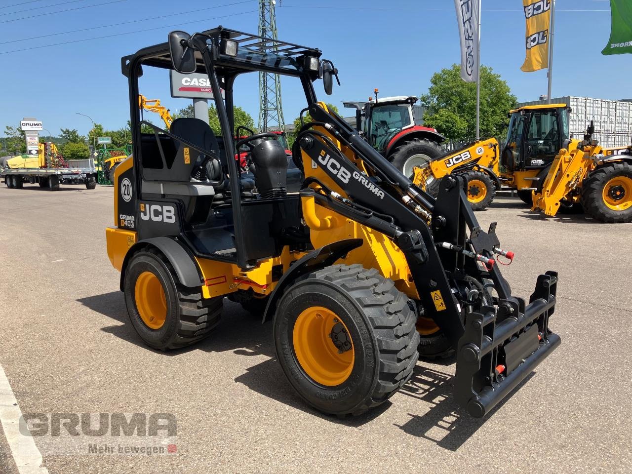 Hoflader typu JCB 403 Smart Power, Gebrauchtmaschine v Friedberg-Derching (Obrázek 7)