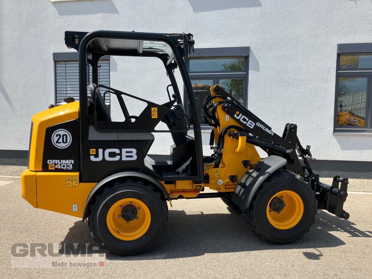 Hoflader typu JCB 403 Smart Power, Gebrauchtmaschine v Friedberg-Derching (Obrázek 9)