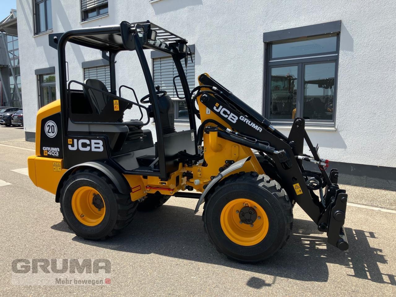 Hoflader typu JCB 403 Smart Power, Gebrauchtmaschine v Friedberg-Derching (Obrázek 10)