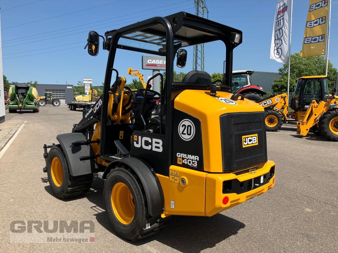 Hoflader typu JCB 403 Smart Power, Gebrauchtmaschine v Friedberg-Derching (Obrázek 12)