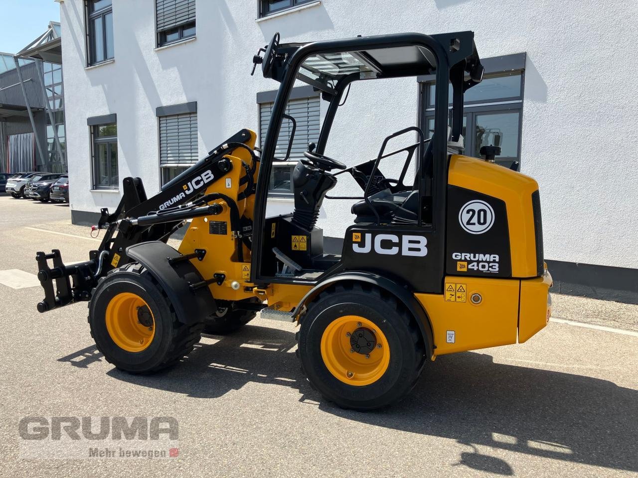Hoflader of the type JCB 403 Smart Power, Gebrauchtmaschine in Friedberg-Derching (Picture 4)