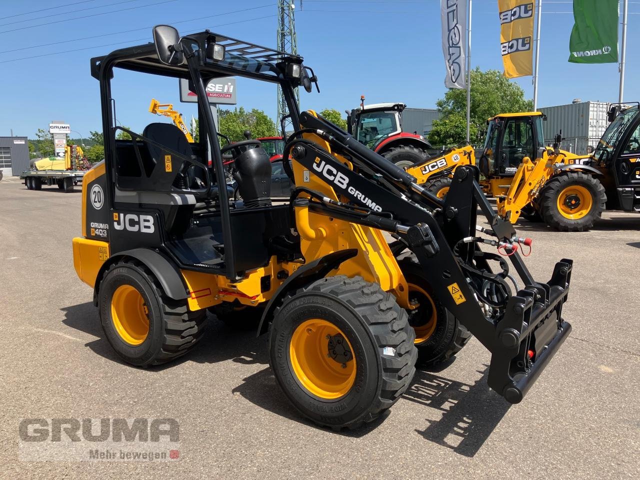 Hoflader of the type JCB 403 Smart Power, Gebrauchtmaschine in Friedberg-Derching (Picture 7)