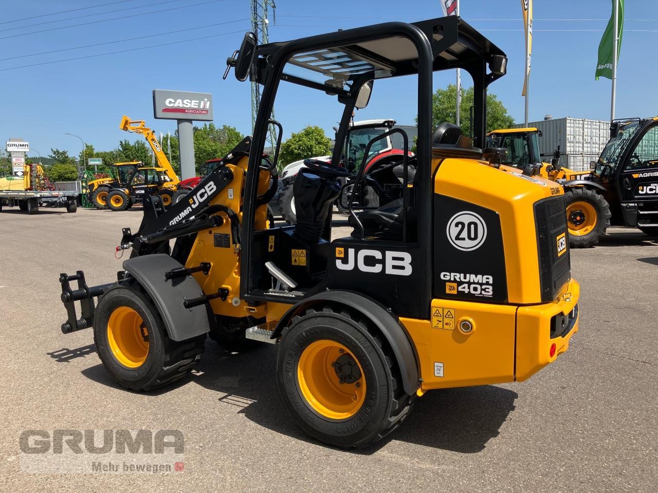 Hoflader of the type JCB 403 Smart Power, Gebrauchtmaschine in Friedberg-Derching (Picture 16)