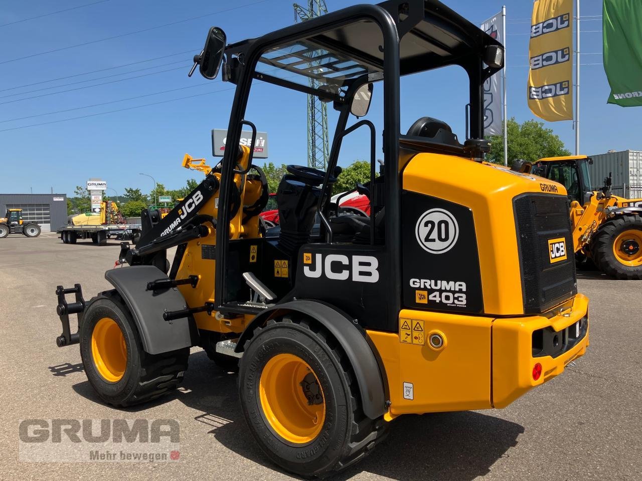 Hoflader of the type JCB 403 Smart Power, Gebrauchtmaschine in Friedberg-Derching (Picture 20)