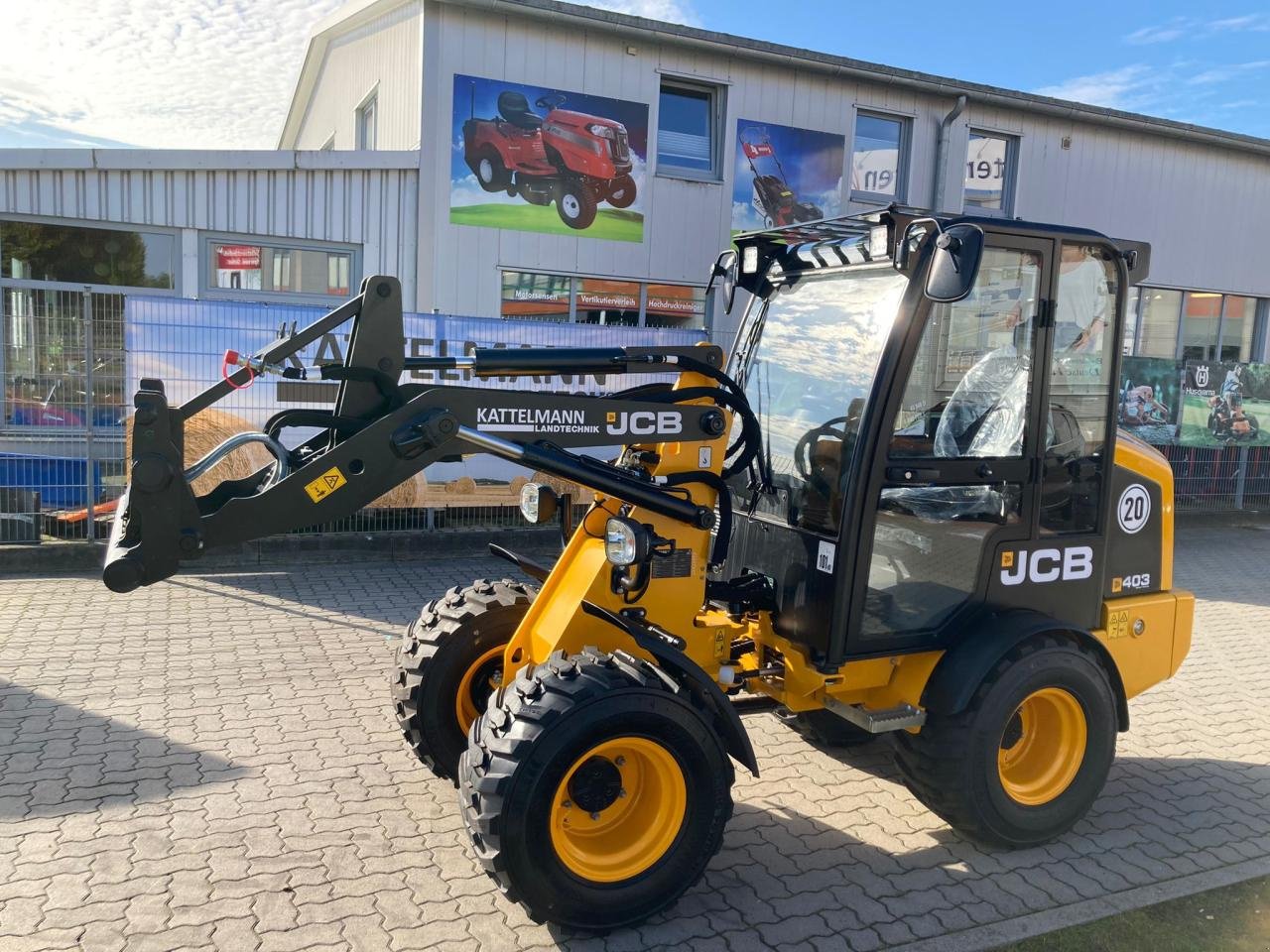 Hoflader a típus JCB 403 Smart Power, Gebrauchtmaschine ekkor: Stuhr (Kép 2)