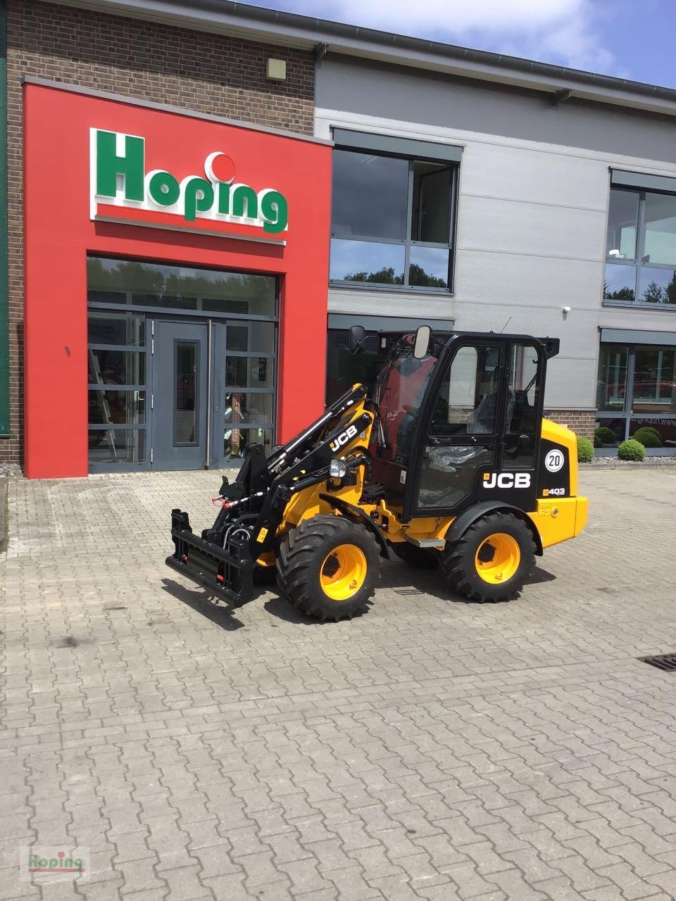 Hoflader типа JCB 403 smartpower Kabine, Vorführmaschine в Bakum (Фотография 1)