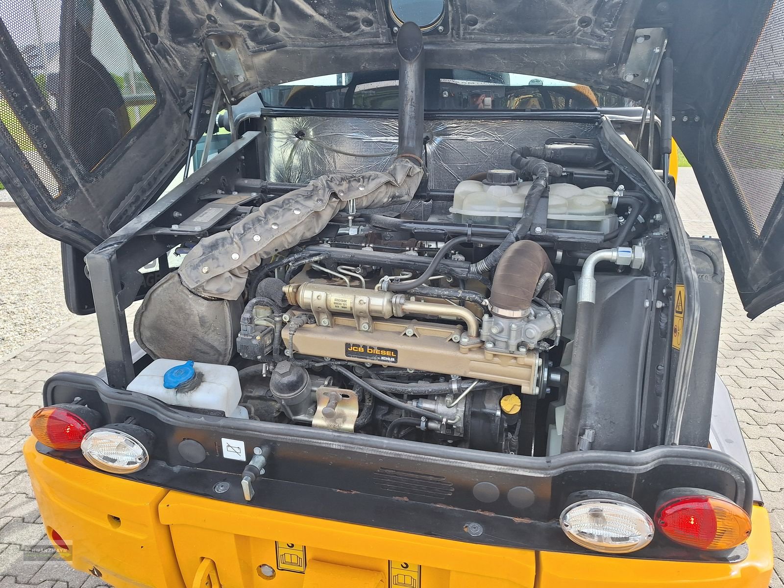 Hoflader des Typs JCB 407 SV, Vorführmaschine in Aurolzmünster (Bild 27)