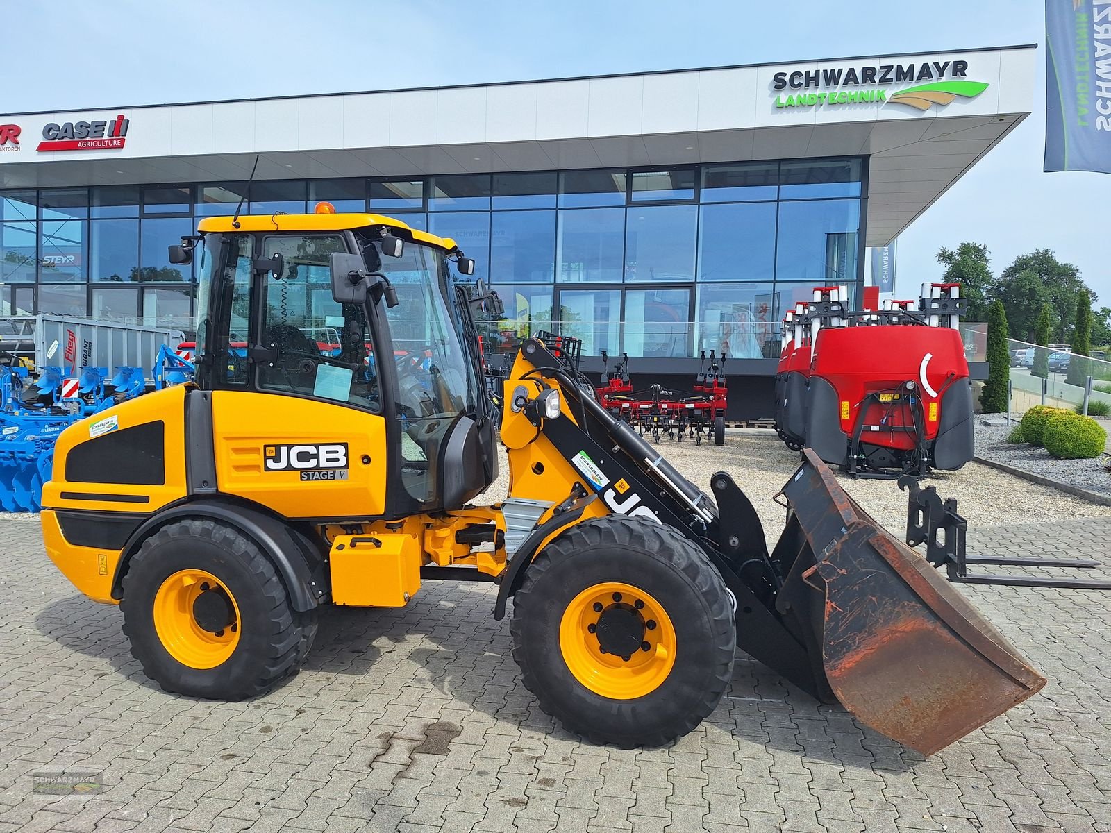 Hoflader des Typs JCB 407 SV, Vorführmaschine in Aurolzmünster (Bild 3)
