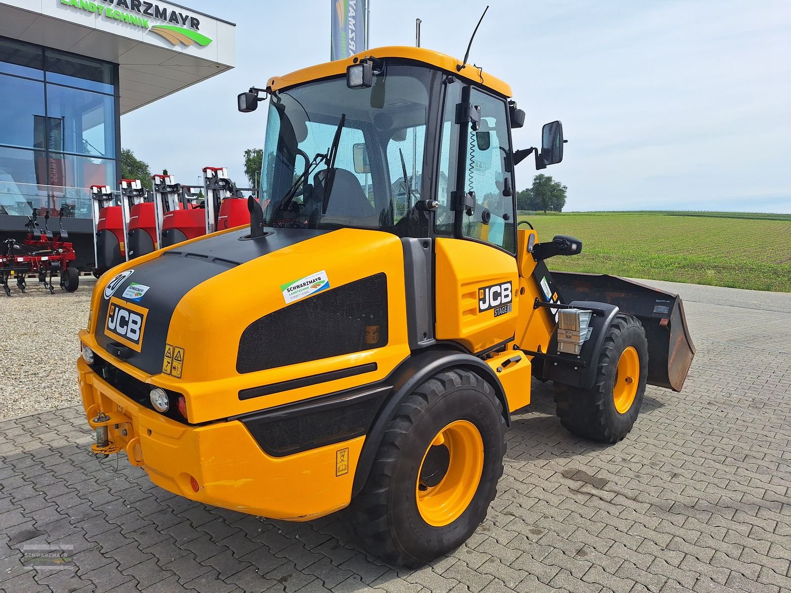 Hoflader des Typs JCB 407 SV, Vorführmaschine in Aurolzmünster (Bild 8)