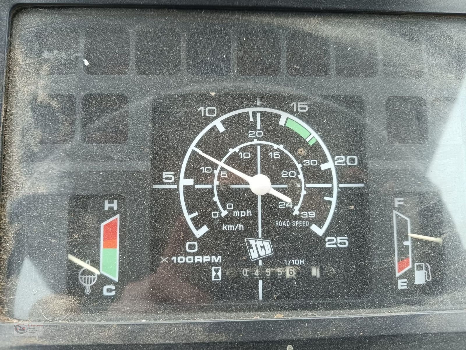 Hoflader del tipo JCB CB 3CX-4 Baggerlader Allrad, Gebrauchtmaschine In Dimbach (Immagine 10)