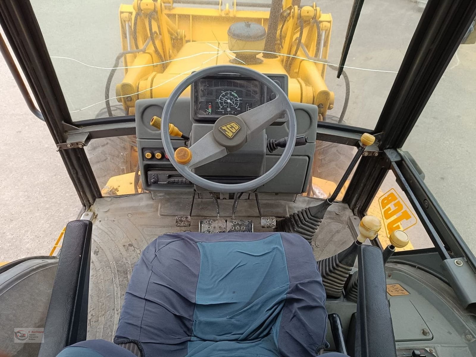 Hoflader del tipo JCB CB 3CX-4 Baggerlader Allrad, Gebrauchtmaschine In Dimbach (Immagine 13)