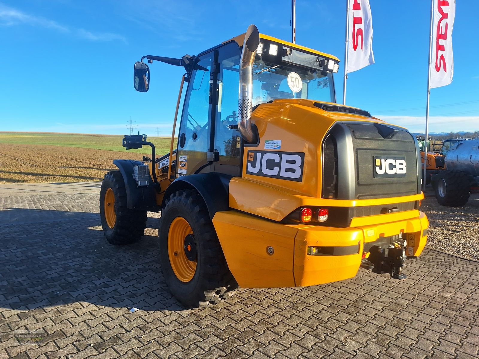 Hoflader of the type JCB TM 320 S, Vorführmaschine in Aurolzmünster (Picture 8)