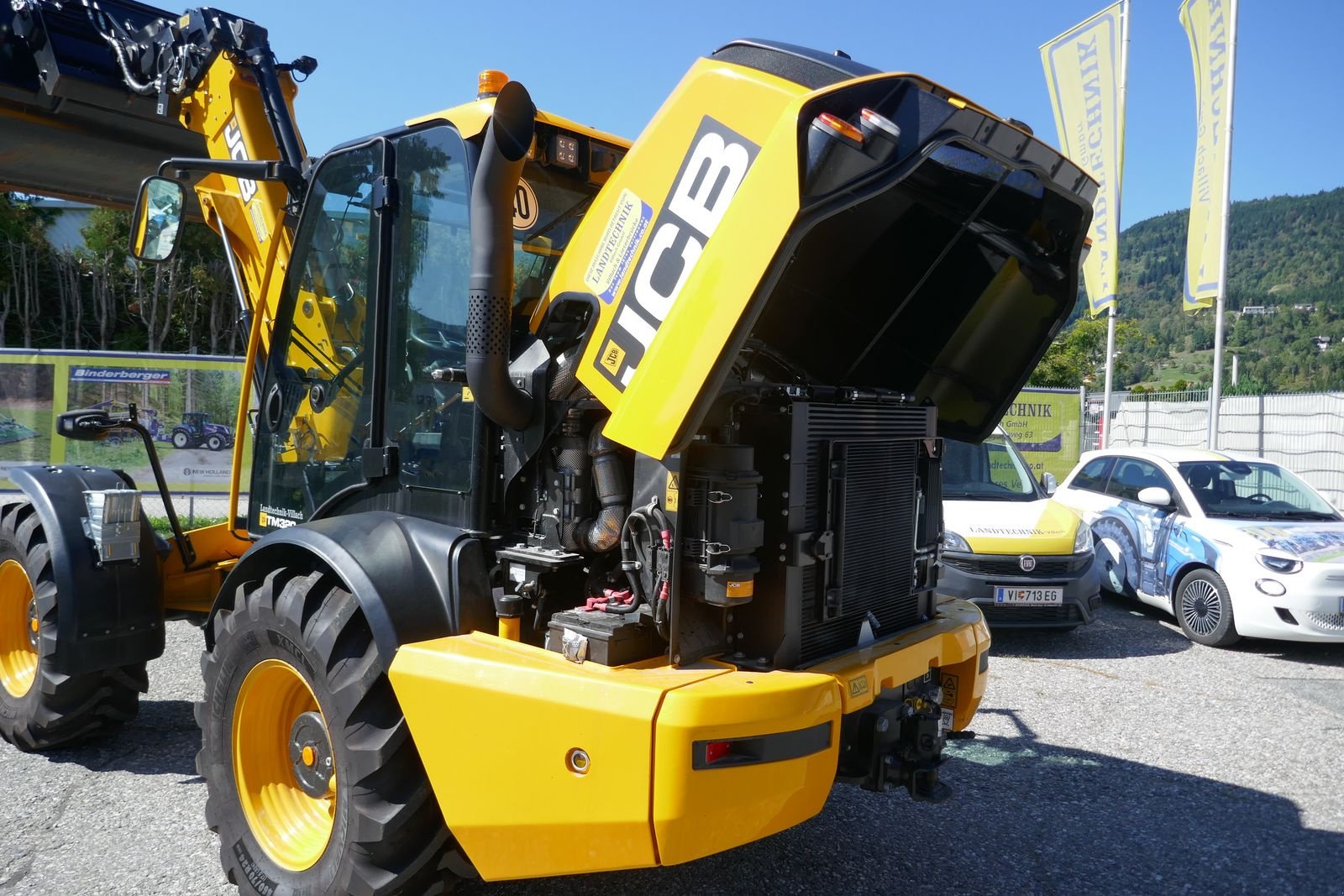 Hoflader del tipo JCB TM 320, Gebrauchtmaschine In Villach (Immagine 5)