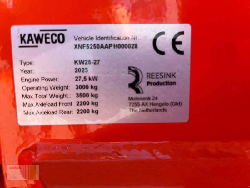 Hoflader des Typs Kaweco KW25-27 FARMER, Neumaschine in Bordesholm (Bild 5)