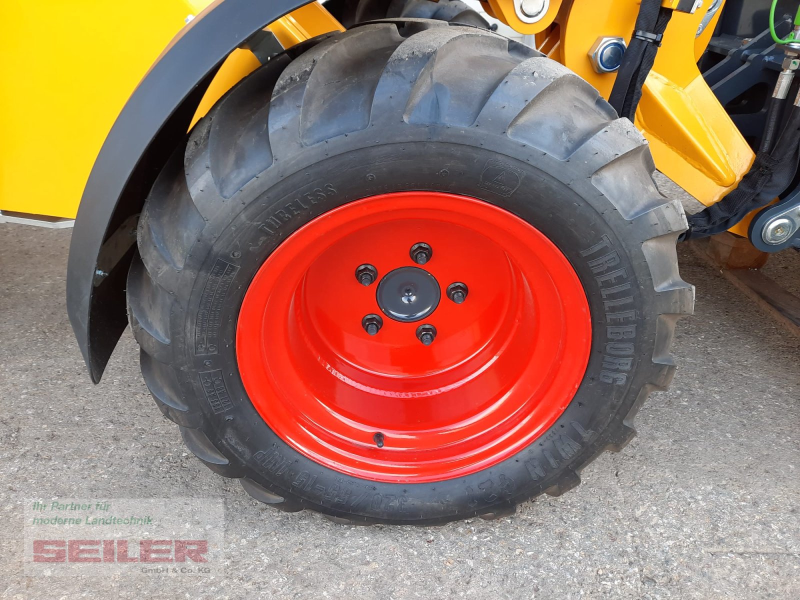 Hoflader des Typs Knikmops KM 125 TE, Gebrauchtmaschine in Burghaslach (Bild 19)