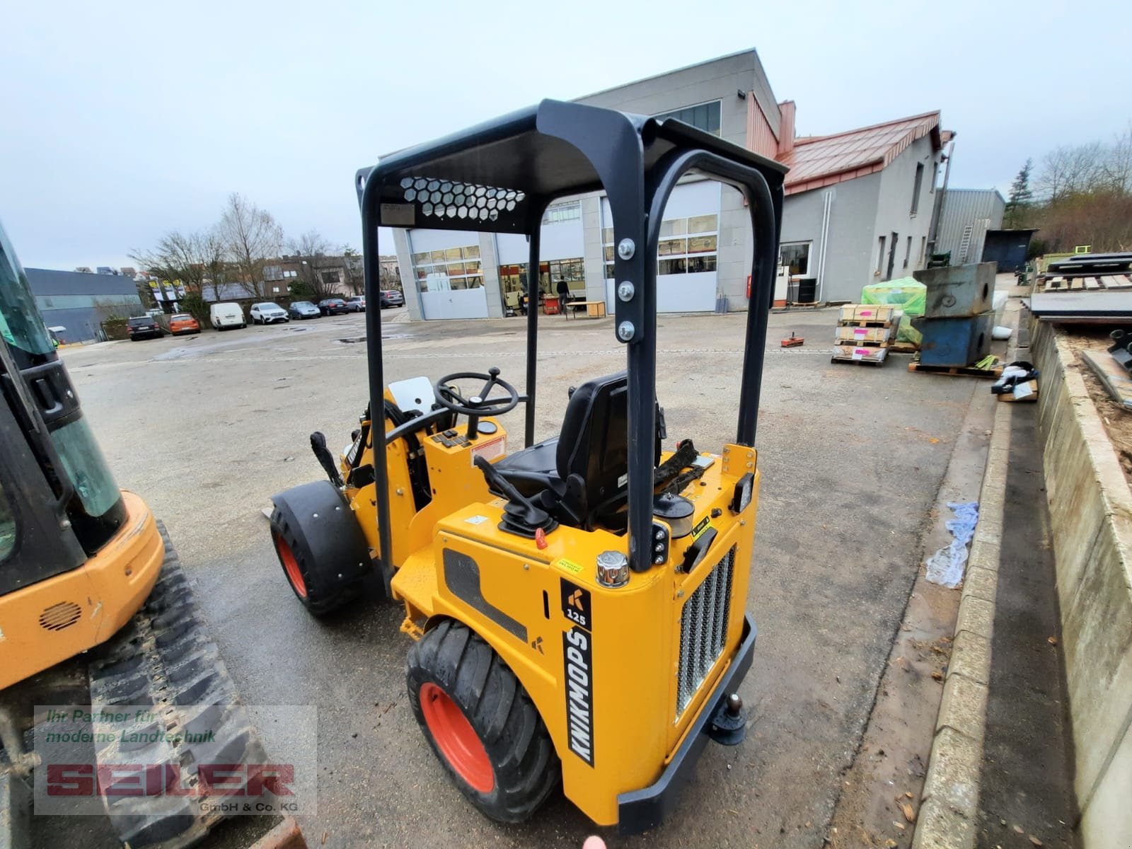 Hoflader des Typs Knikmops KM 125 TE, Gebrauchtmaschine in Burghaslach (Bild 5)