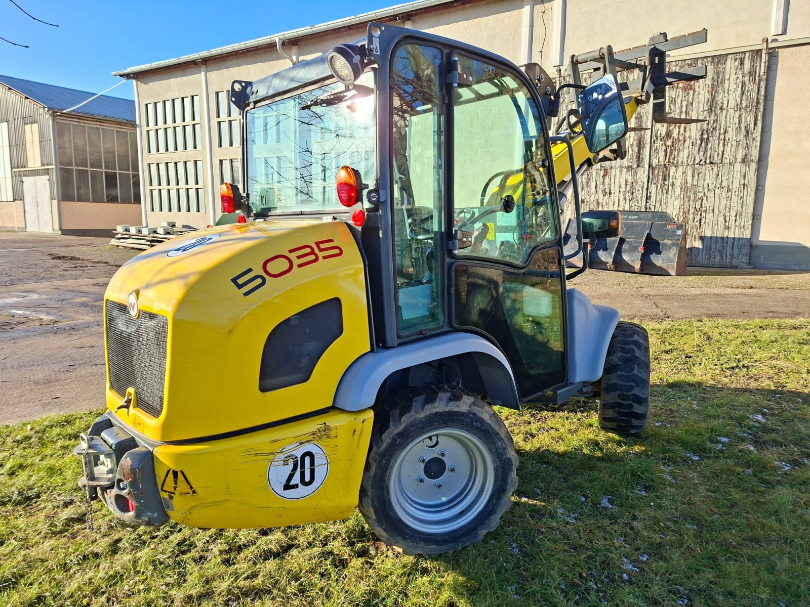 Hoflader of the type Kramer 5035, Gebrauchtmaschine in bei Zeitz (Picture 3)