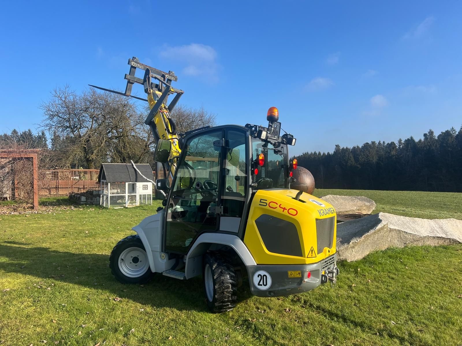 Hoflader des Typs Kramer 5040, Gebrauchtmaschine in NATTERNBACH (Bild 7)