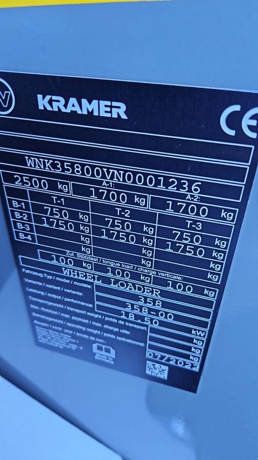 Hoflader des Typs Kramer Hoftrac 5035, Gebrauchtmaschine in Ried im Oberinntal (Bild 2)