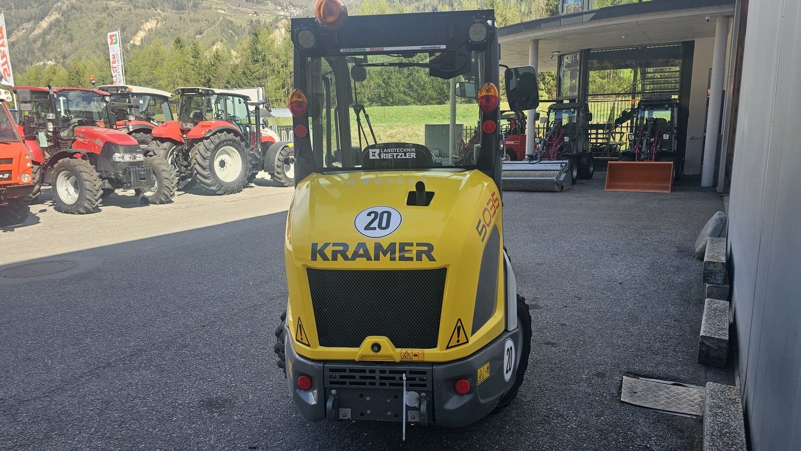 Hoflader des Typs Kramer Hoftrac 5035, Gebrauchtmaschine in Ried im Oberinntal (Bild 6)