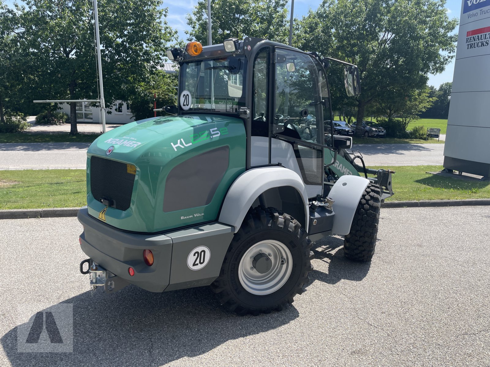 Hoflader of the type Kramer KL 25.5 e, Neumaschine in Tettenweis I Karpfham (Picture 2)