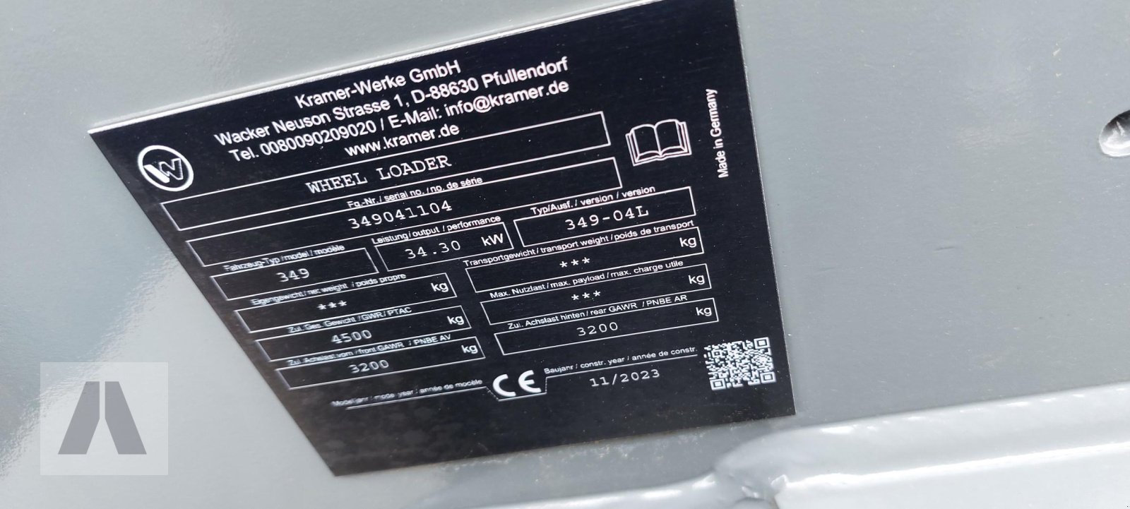 Hoflader des Typs Kramer KL 25.5, Neumaschine in Schwabmünchen (Bild 14)