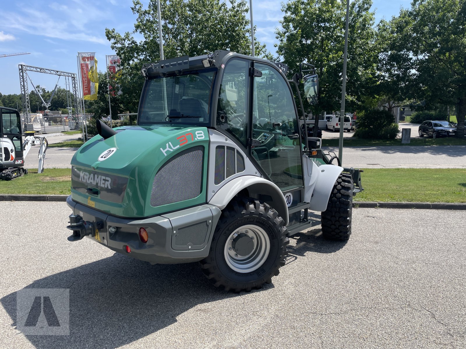 Hoflader typu Kramer KL 37.8, Neumaschine v Eggenfelden (Obrázek 7)