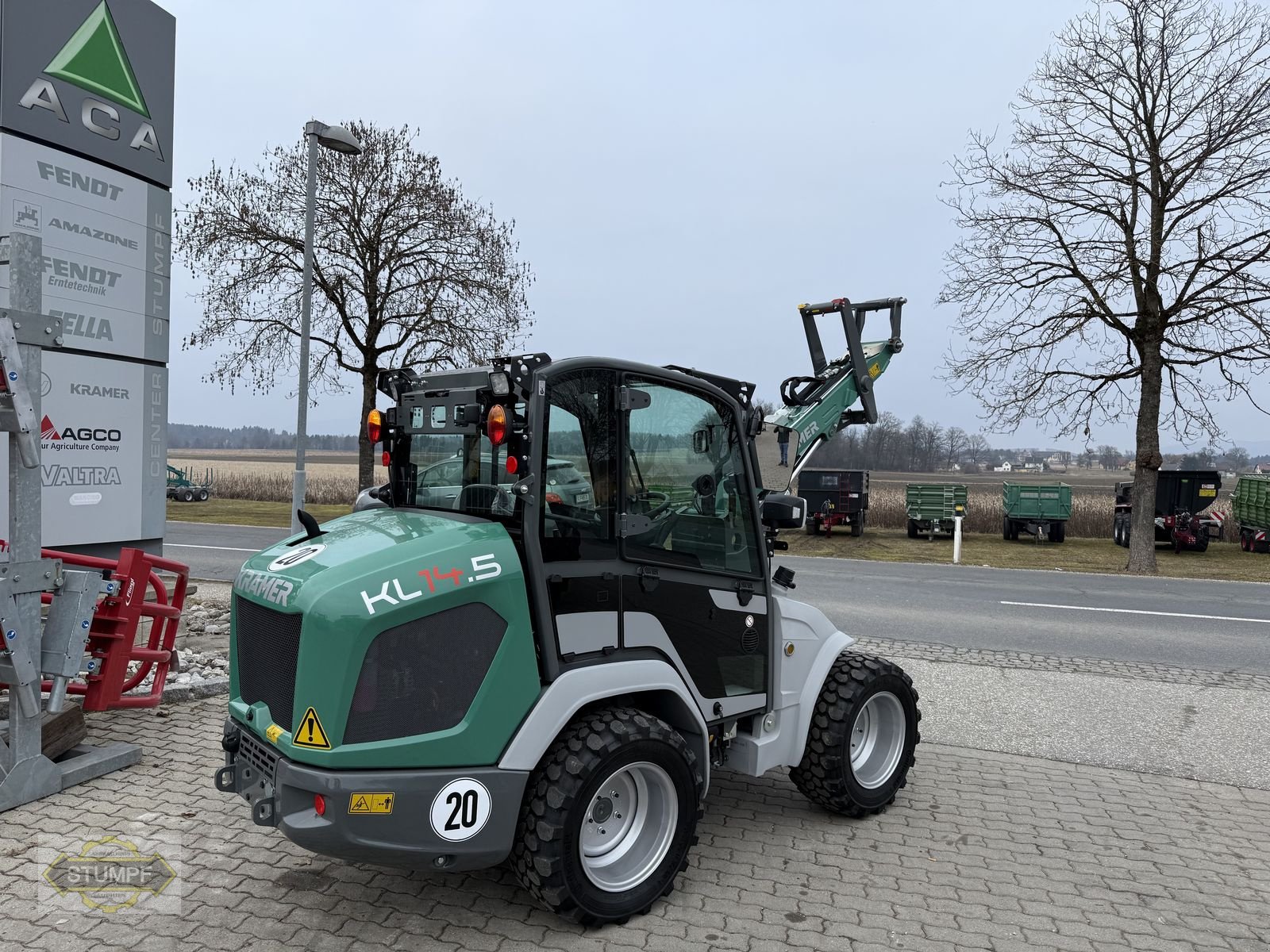 Hoflader a típus Kramer KL14.5, Neumaschine ekkor: Grafenstein (Kép 2)