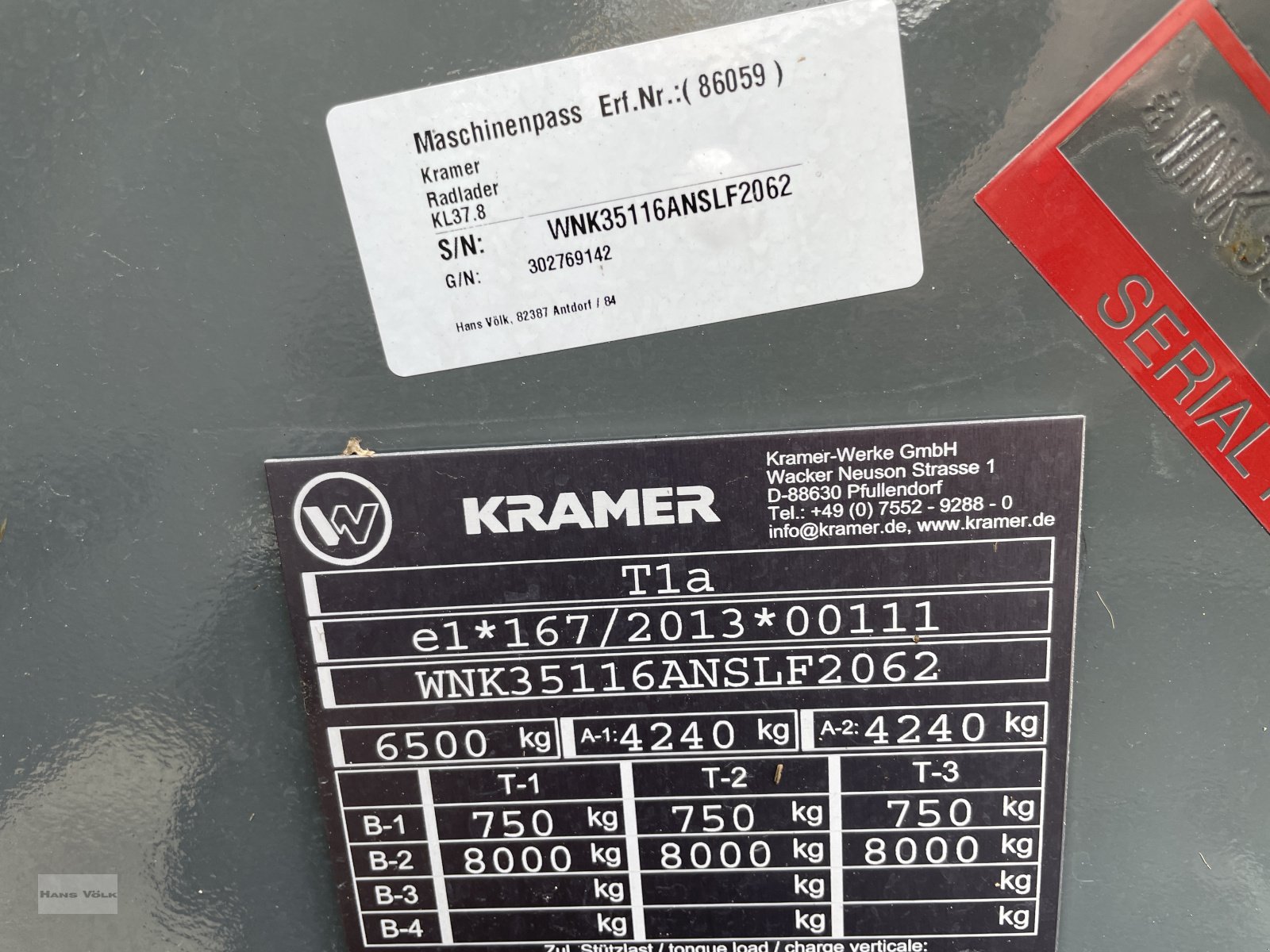 Hoflader типа Kramer KL37.8, Neumaschine в Eggenfelden (Фотография 16)