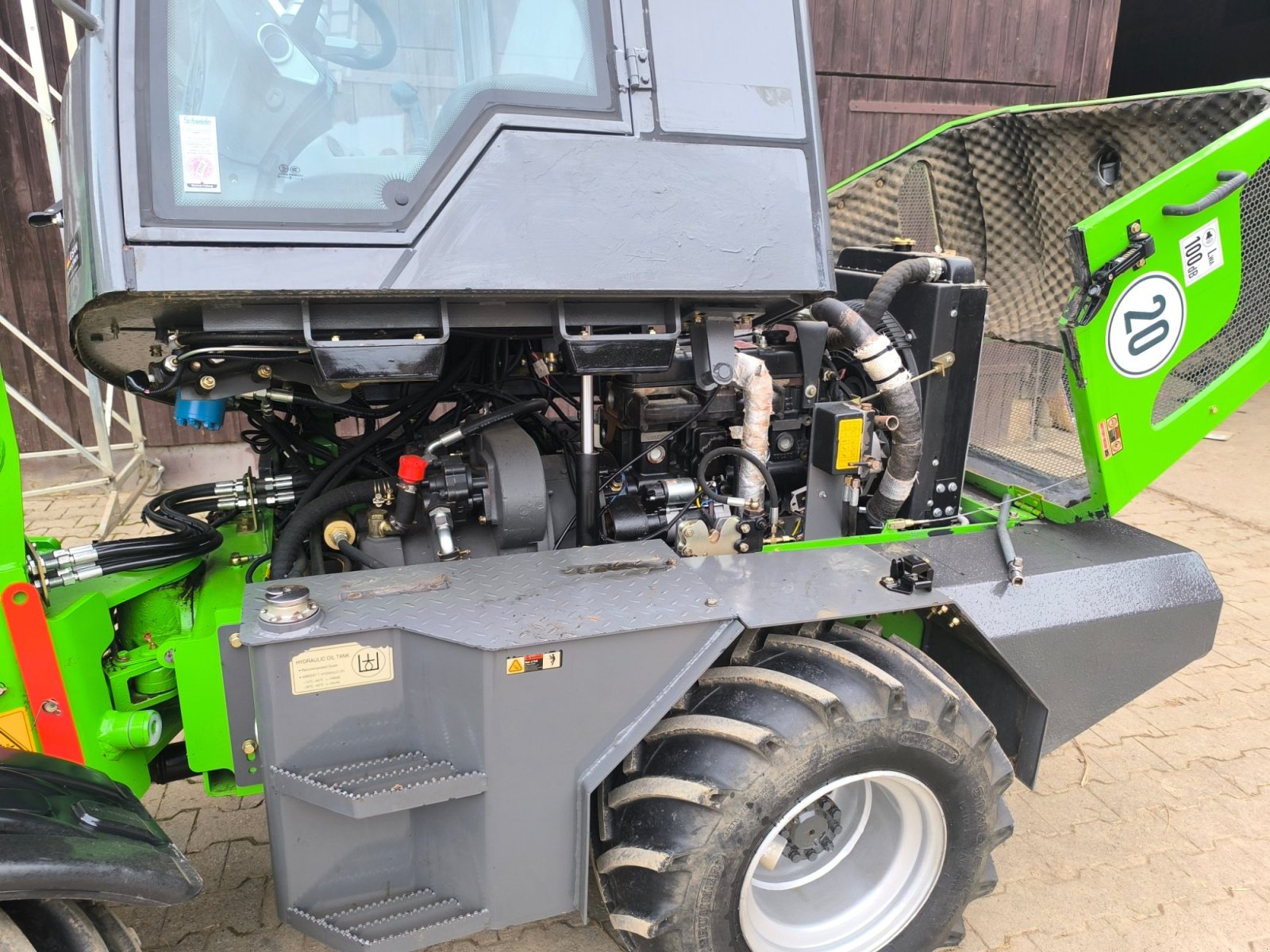 Hoflader Türe ait Mammut WL 12, Gebrauchtmaschine içinde Köngen (resim 4)